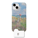 [マットカード] モネ Cliffs of Purville スマホケース