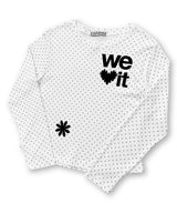 We Love It Graphic Dot Long Sleeve_Ivory