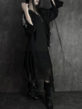 uncut lace skirt (2color)