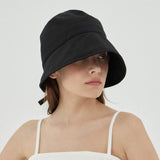 VA Curved Oval Metal Bonnet Hat / Black