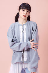 Starring Zip-Up Jacket [Gray]