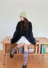 Clover Broach Beanie - Pistachio