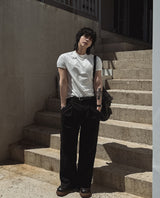 ケニー テンセル クロップ ショートスリーブ Tシャツ