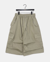 Neyo two-way string cargo Bermuda pants