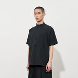 FMACM ハーフジップ UVカット クールフィール 軽量 テニス スポーツ 半袖Tシャツ