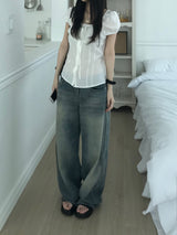 Raina Puff Blouse (2 colors)
