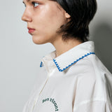 [WM] Poplin Cropped Shirt_White