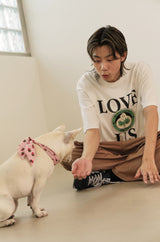 動物愛護コラボキャンペーンTシャツ ホワイト