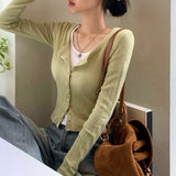 [BELLIDE MADE] Round Rib Slim Fit Cardigan