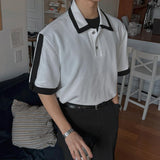 ASCLO Era Bicolor Collar Short Sleeve T (2color)