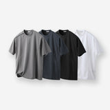 ボトン クロップ ショルダー スナップカット ショートスリーブ Tシャツ