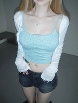 milky way crop top(4 color