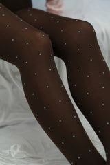 chocolate mint chip tights