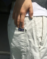 Tsui Checked Patch Cargo Bermuda Pants