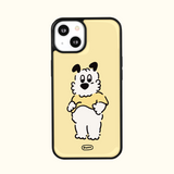 Yellow t-shirt Epoxy bumper Smartphone Case