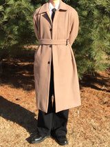 Balkan wool robe long coat