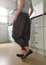 FOLDING CARGO BERMUDA PANTS (2color)