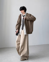 Art V-neck Balloon Cardigan