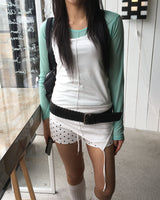 Tencel pintuck T