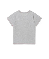 VINTAGE FLOWER RAGLAN SS TEE GREY(CV2GMFT510A)
