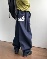 オリンプリンティドデニムパンツ