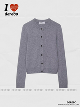Steady Round Long Sleeve Knit Cardigan