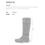Keen 0005-2. Rubber Sole High-Leg Boots - 3colors