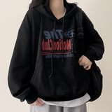 Meit Vintage Drop Over Shoulder Hoodie