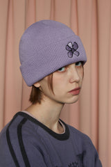 [21FW] フラワービーニー / FLOWER BEANIE / PURPLE