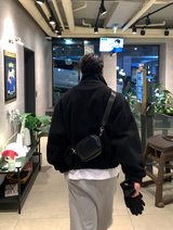 ワンダーランドオーバーフィットバックルツーウェイパデッドジップアップ