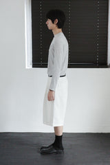diagonal long sleeve