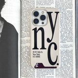 NYC フォーンケースベージュ (card)