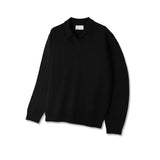 Modal open collar knitwear