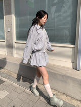LIGHT CHECK BLOUSON (2C)