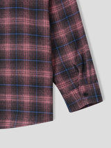 Venny Check Hooded Shirt (3color)