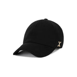VA Curved Stud Link Wool-Blend Ball Cap / Black