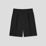 ASCLO One Tuck Cotton Half Pants (4color)