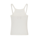 PIERCED SLEEVELESS TEE
