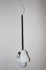 white soft ribbon light