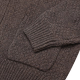 ALL MUSH Pockets Wool Knitwear Zip-Up (4 colors)