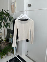Slim button T-shirt (2 colors)