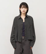 Clo Cut-off Pigment Shirt