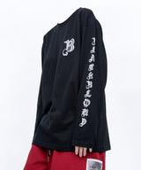 BBD Sketch Logo Long T-Shirt (Black)