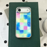 [MADE][Glossy Glass Silver Bumper Case]夏の夜サマー ナイト パレット
