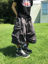 マッドピンタックバミューダカーゴパンツ 3C