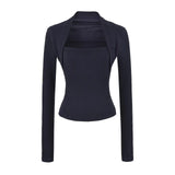 Nieve Sculpted Neckline Knit