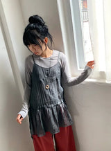 Silvana Chiffon Layered Bustier One Piece