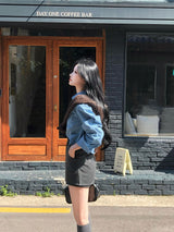 [BELLIDE MADE] 7 colors, daily standard cropped shirt