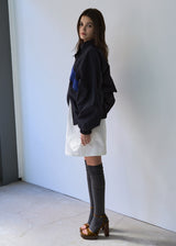 HIGH NECK OVERSIZE WINDBREAKER