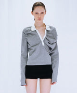 ASYMMETRIC POLO SHIRT